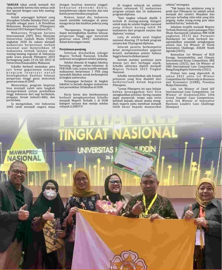 Pilmap Kes Tingkat Nasional Koran Humas Ugm Ac Id